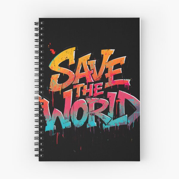 Item preview, Save the World – Urban Graffiti Style  designed and sold by typoinspired.