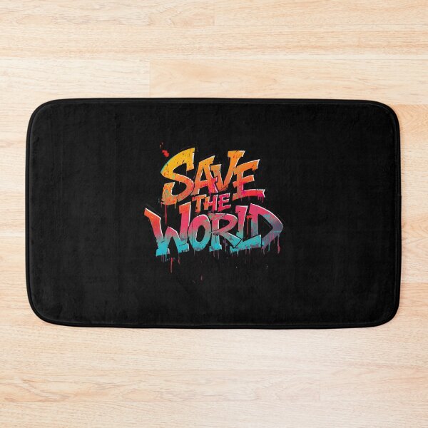 Item preview, Save the World – Urban Graffiti Style  designed and sold by typoinspired.