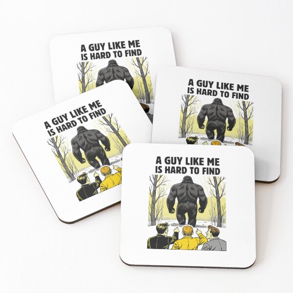 Item preview, A Guy Like Me Is Hard To Find Funny Bigfoot T-Shirt Retro Comic Style designed and sold by Panom Suavichien.