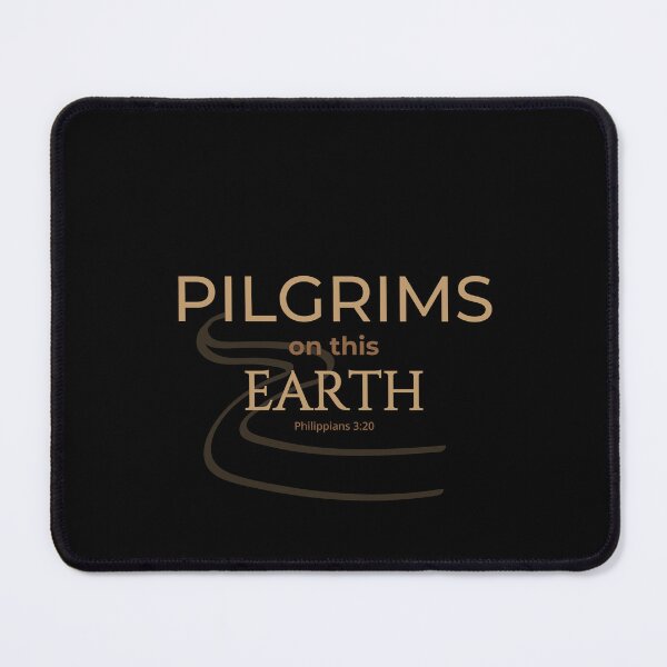 Item preview, Pilgrims on This Earth – Christian Faith Minimalist Design designed and sold by Grace & Light Art .