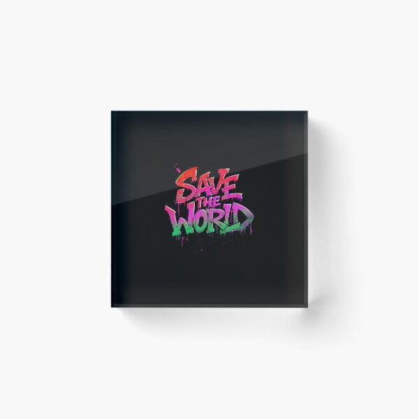Item preview, Save the World – Urban Street Style  designed and sold by typoinspired.