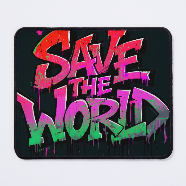 Item preview, Save the World – Urban Street Style designed and sold by typoinspired.