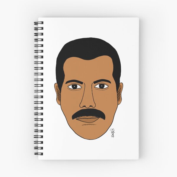 Item preview, Drawing of Freddie's head designed and sold by Eric Sintès.