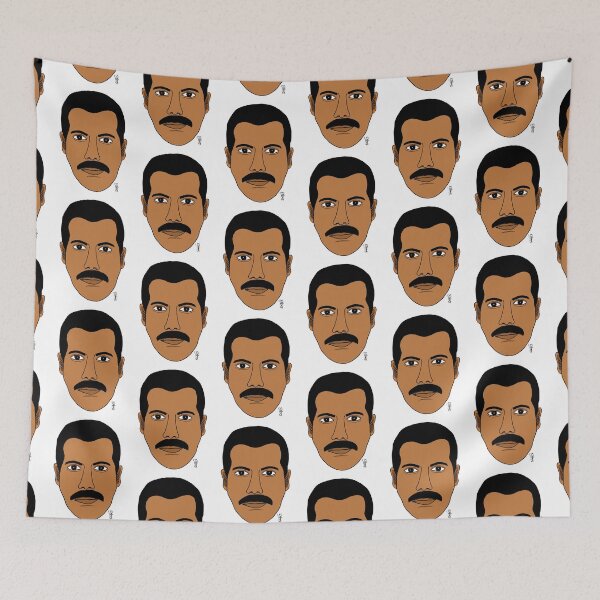 Item preview, Drawing of Freddie's head designed and sold by Eric Sintès.
