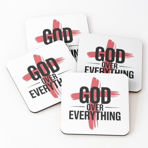 Item preview, God Over Everything Christian T-Shirt | Bold Faith Cross Religious Gift designed and sold by EvolusionPro.