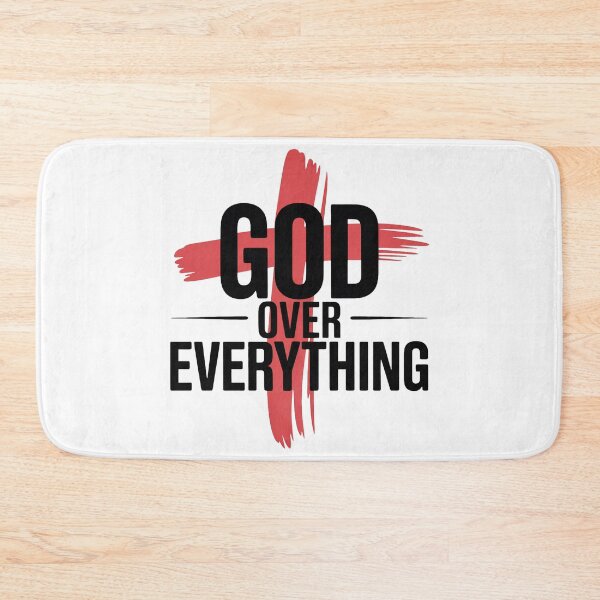 Item preview, God Over Everything Christian T-Shirt | Bold Faith Cross Religious Gift designed and sold by EvolusionPro.