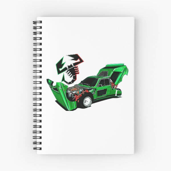 Item preview, Exclusive drawing legendary italian sport car 4WD green Group B rally car Delta S4 SE038 designed and sold by Cars23.