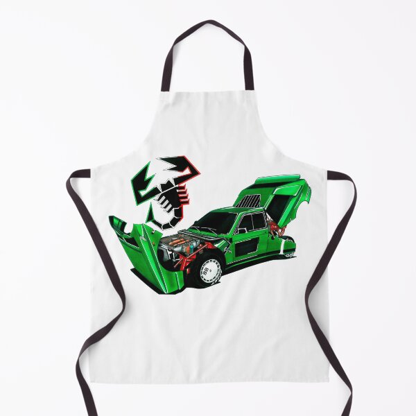 Item preview, Exclusive drawing legendary italian sport car 4WD green Group B rally car Delta S4 SE038 designed and sold by Cars23.