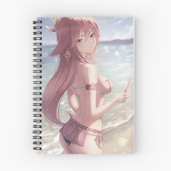 Item preview, Yae Miko en la playa designed and sold by Ananda-Apparel.