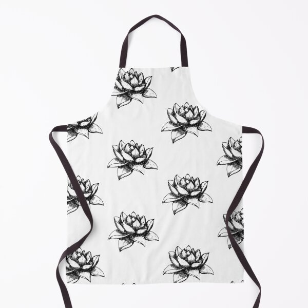 Item preview, Lotus flower motif, Ink engraving style illustration designed and sold by JGGraphdesign.