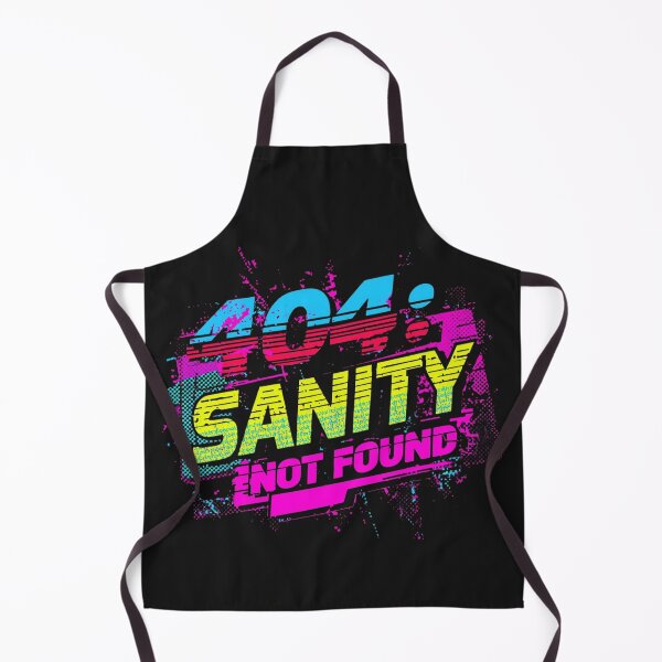 Item preview, 404 Sanity Not Found designed and sold by Zakrytos ★★★★★.