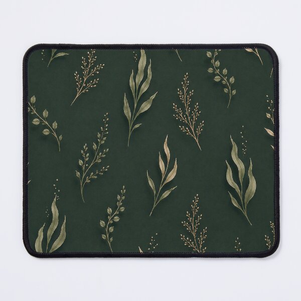 Item preview, Dark Sage Seaweed Botanical Pattern Aesthetic designed and sold by TheSlowShore.