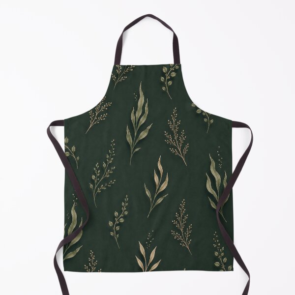 Item preview, Dark Sage Seaweed Botanical Pattern Aesthetic designed and sold by TheSlowShore.