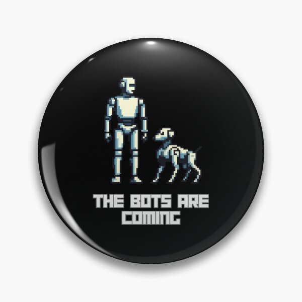 Item preview, Humanoid Robot The Bots Are Coming AI Sci Fi Futuristic Android AI Tech Graphic Tee designed and sold by TEEJAMBOREE.