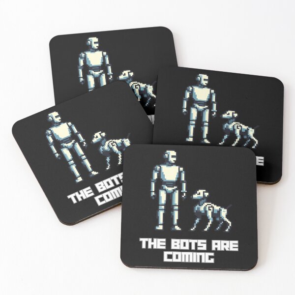 Item preview, Humanoid Robot The Bots Are Coming AI Sci Fi Futuristic Android AI Tech Graphic Tee designed and sold by TEEJAMBOREE.