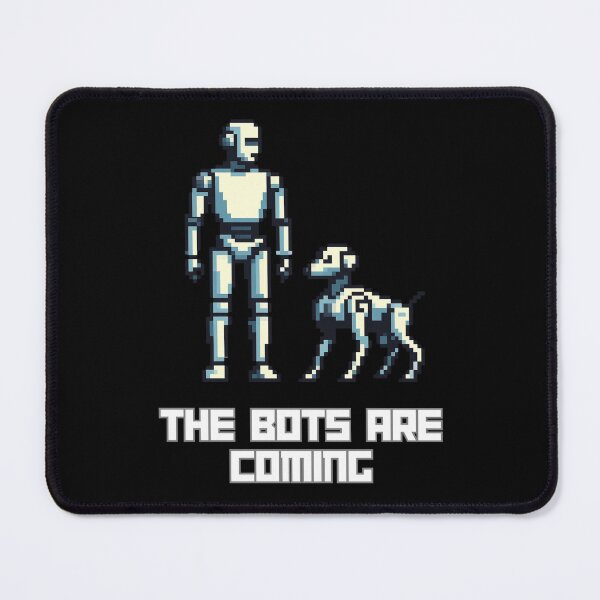Item preview, Humanoid Robot The Bots Are Coming AI Sci Fi Futuristic Android AI Tech Graphic Tee designed and sold by TEEJAMBOREE.