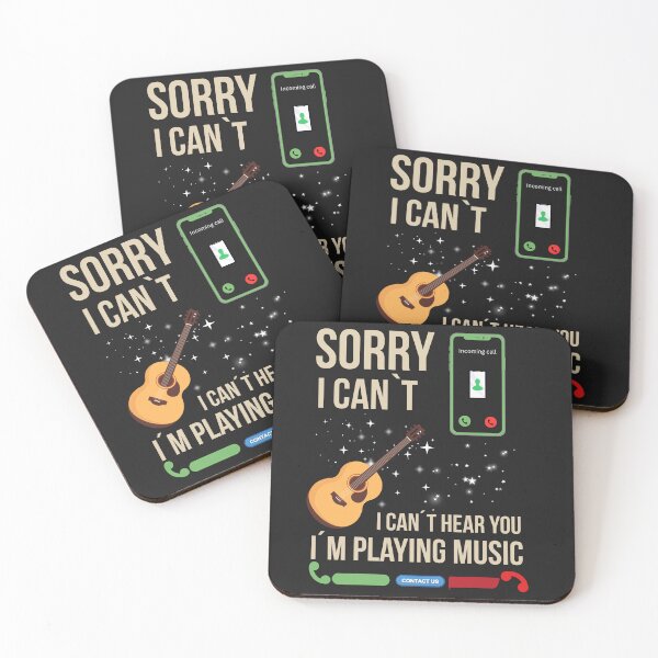 Item preview, Sorry I Can’t Hear You I’m Playing Music Funny Introvert Design designed and sold by Joyful-Pixel.