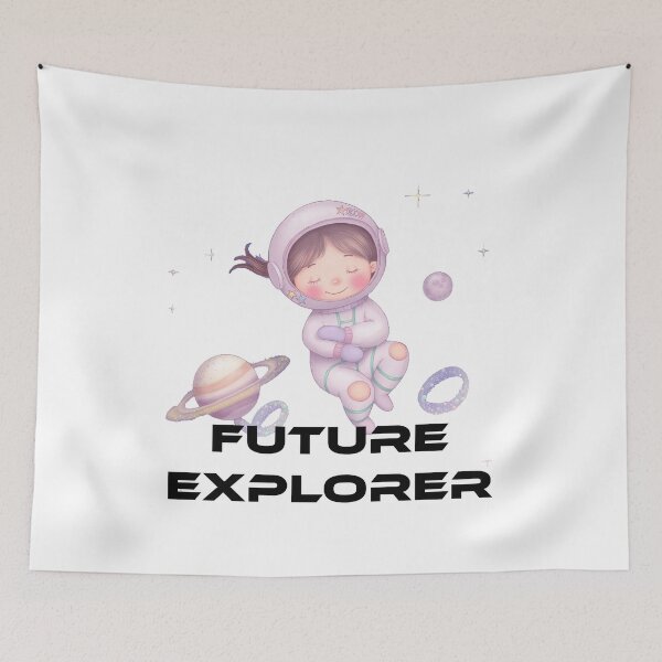 Item preview, Future explorer - astronaut child designed and sold by FehlingMedia.