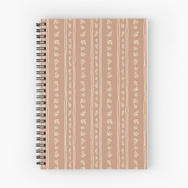Item preview, Fern Stripes - Cream on Lt Brown designed and sold by lisanganart.