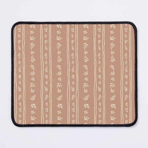 Item preview, Fern Stripes - Cream on Lt Brown designed and sold by lisanganart.