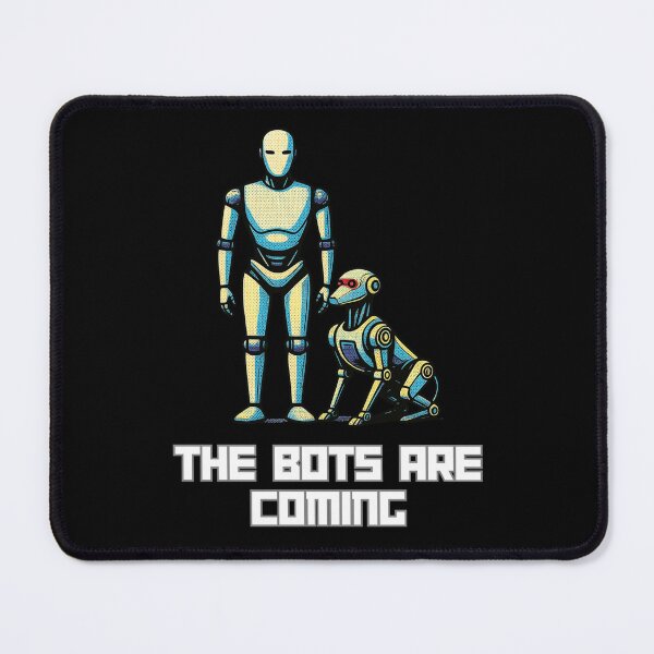 Item preview, Humanoid Robot The Bots Are Coming AI Sci Fi Futuristic Android AI Tech Graphic Tee designed and sold by TEEJAMBOREE.