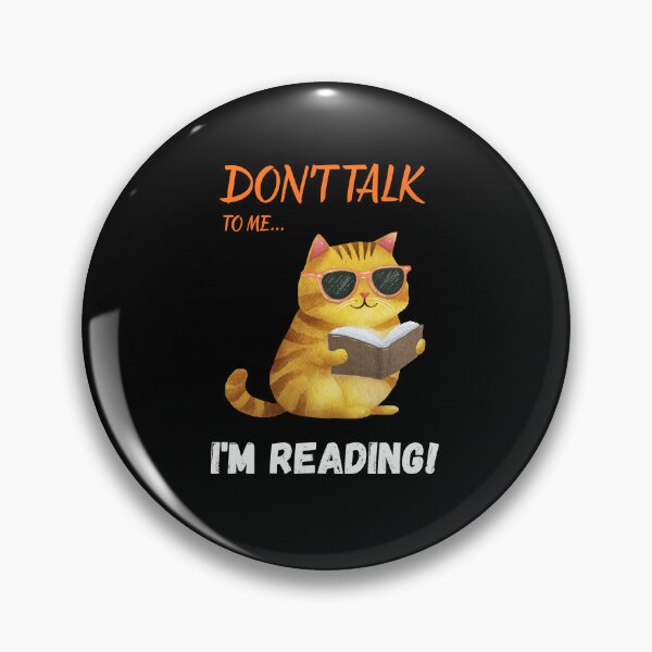 Item preview, Don't talk to me i'am reading! designed and sold by uunaa.