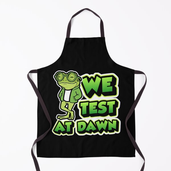 Item preview, We Test At Dawn Funny Frog Test Day | Cool Frog Glasses Funny School Design designed and sold by PROPera-design.