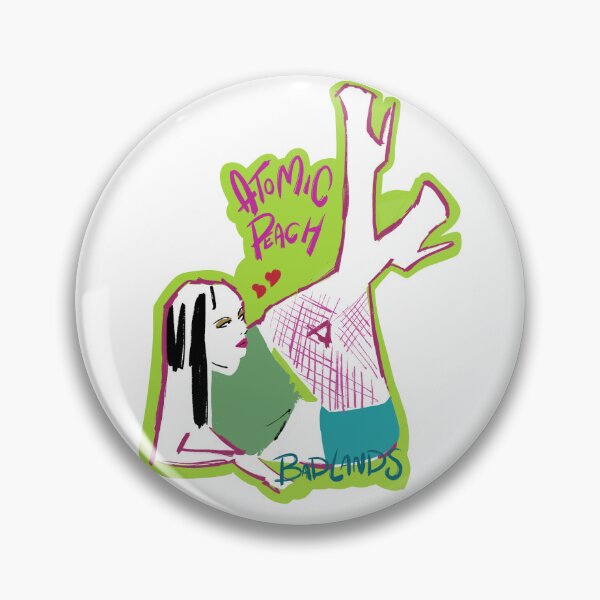 Item preview, Atomic Peach, Female punk band Sticker designed and sold by Ajforristalart.