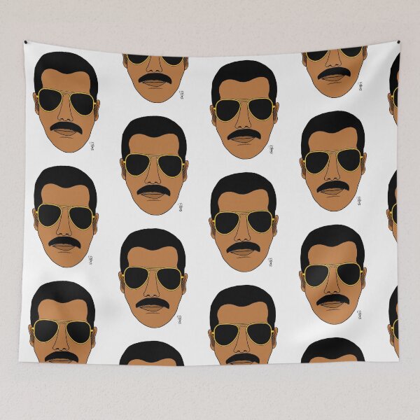 Item preview, Drawing of Freddie's head with glasses. designed and sold by Eric Sintès.