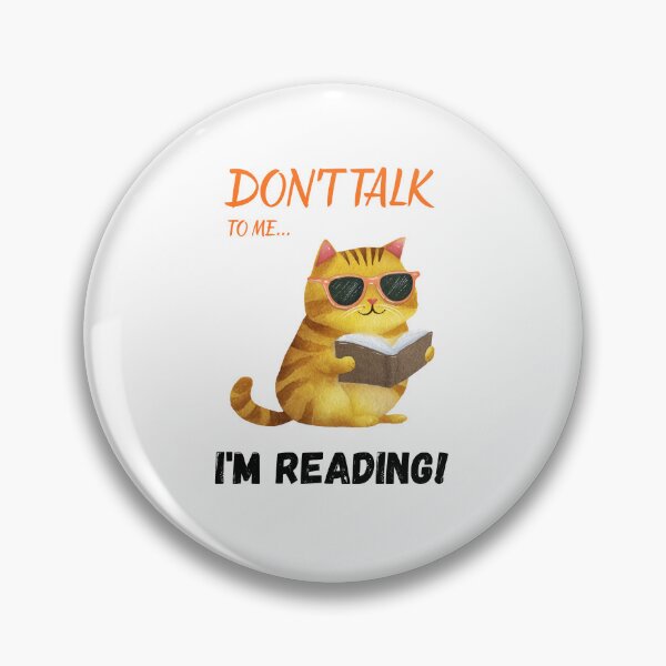 Item preview,  Don't talk to me i'am reading! designed and sold by uunaa.
