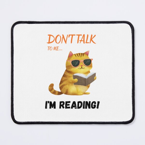 Item preview, Don't talk to me i'am reading! designed and sold by uunaa.