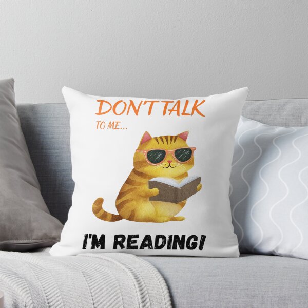 Item preview,  Don't talk to me i'am reading! designed and sold by uunaa.