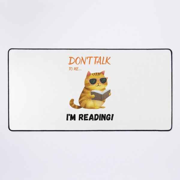 Item preview, Don't talk to me i'am reading! designed and sold by uunaa.