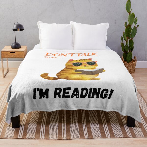 Item preview, Don't talk to me i'am reading! designed and sold by uunaa.