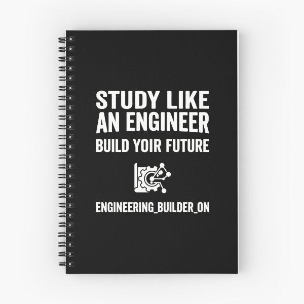Item preview, Study Like an Engineer Build Your Future Motivational STEM Design designed and sold by Amr Darwish Graphic designer.