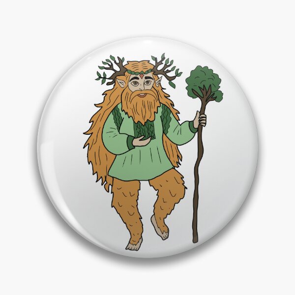 Item preview, Ancient Forest Spirit Folklore Art  designed and sold by LeshanArt.