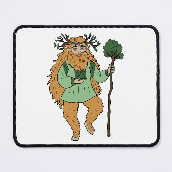Item preview, Ancient Forest Spirit Folklore Art designed and sold by LeshanArt.