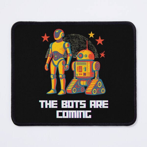 Item preview, Humanoid Robot The Bots Are Coming AI Sci Fi Futuristic Android AI Tech Graphic Tee designed and sold by TEEJAMBOREE.