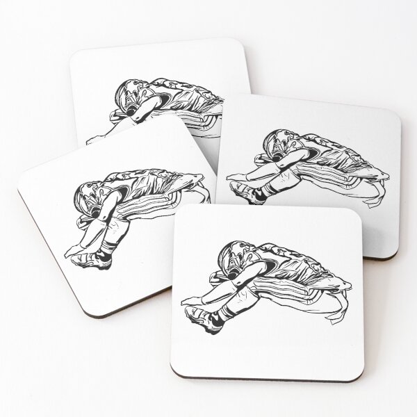 Item preview, Eagles Barkley Jump Line Art designed and sold by petra-.