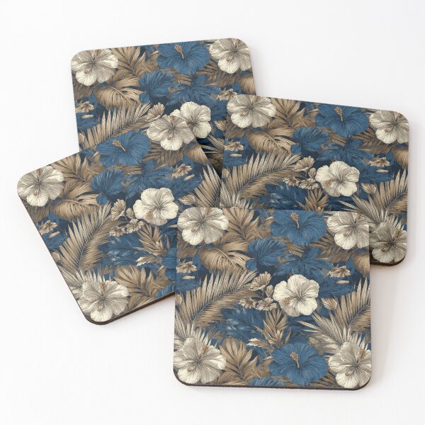 Item preview, Cute Tropical Flower Print  - Flower Floral Bouquet  - Retirement Gifts designed and sold by RoyalStarsPatts.