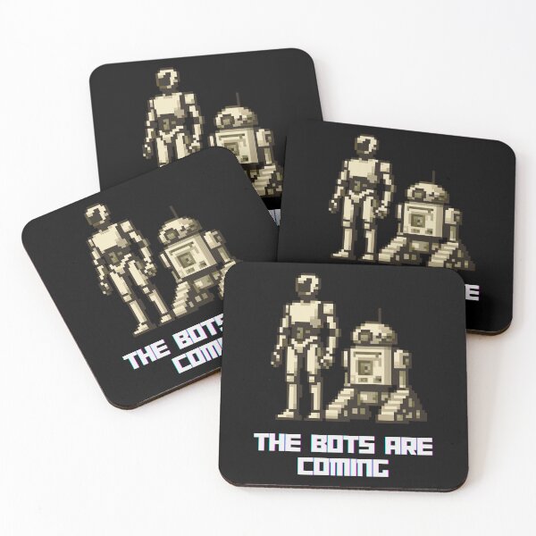 Item preview, Humanoid Robot The Bots Are Coming AI Sci Fi Futuristic Android AI Tech Graphic Tee designed and sold by TEEJAMBOREE.
