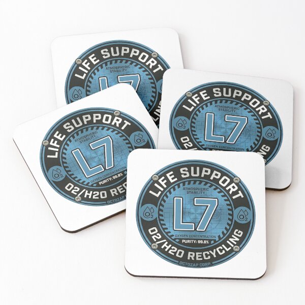Item preview, Octozap Life Support Level L7 System Decal designed and sold by octozap.