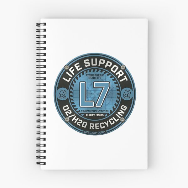 Item preview, Octozap Life Support Level L7 System Decal designed and sold by octozap.
