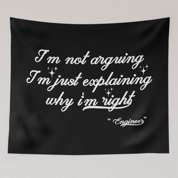 Item preview, I'm Not Arguing, I'm Just Explaining Why I'm Right designed and sold by mkrcsuuh2.
