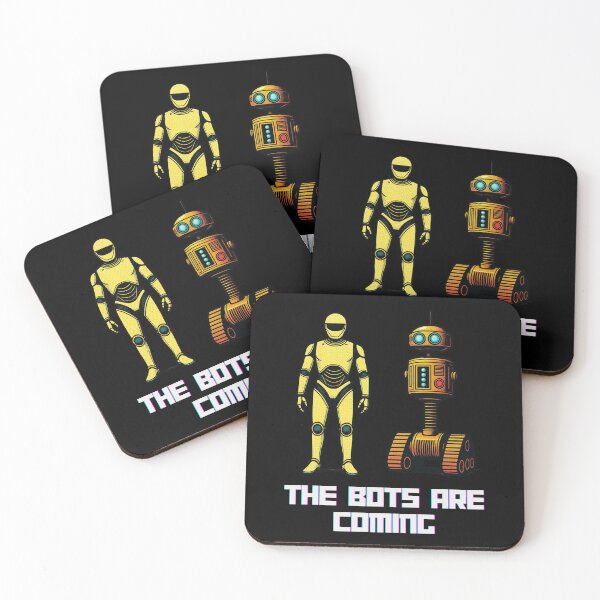 Item preview, Humanoid Robot The Bots Are Coming AI Sci Fi Futuristic Android AI Tech Graphic Tee designed and sold by TEEJAMBOREE.