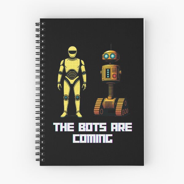 Item preview, Humanoid Robot The Bots Are Coming AI Sci Fi Futuristic Android AI Tech Graphic Tee designed and sold by TEEJAMBOREE.