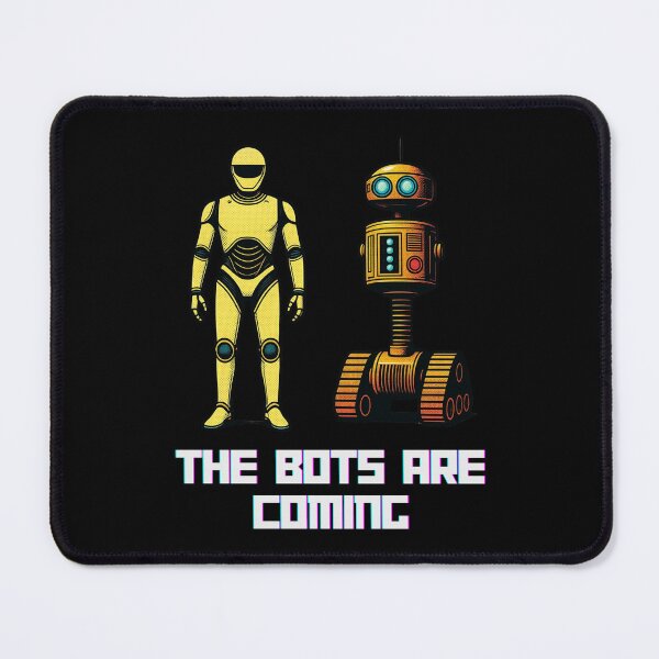 Item preview, Humanoid Robot The Bots Are Coming AI Sci Fi Futuristic Android AI Tech Graphic Tee designed and sold by TEEJAMBOREE.
