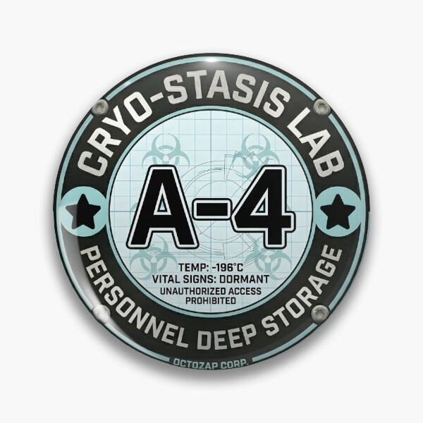 Item preview, Octozap Cryo-Stasis Lab A-4 Facility Decal designed and sold by octozap.