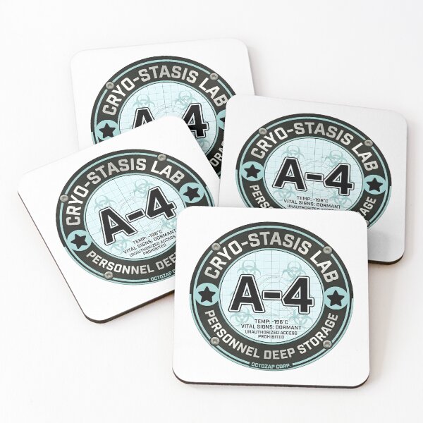 Item preview, Octozap Cryo-Stasis Lab A-4 Facility Decal designed and sold by octozap.