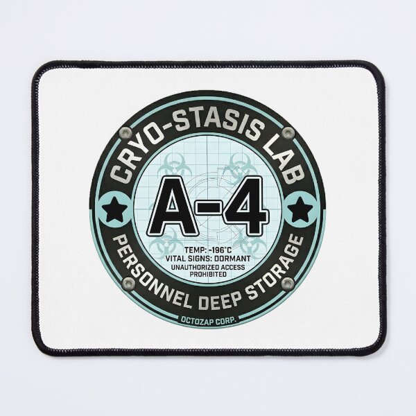 Item preview, Octozap Cryo-Stasis Lab A-4 Facility Decal designed and sold by octozap.